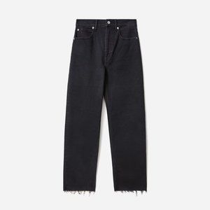 NEW Everlane Way High Jean in Coal 30 TALL